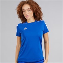 adidas Womens Tiro 23 League Short Sleeve T-Shirt Team Royal Blue/White