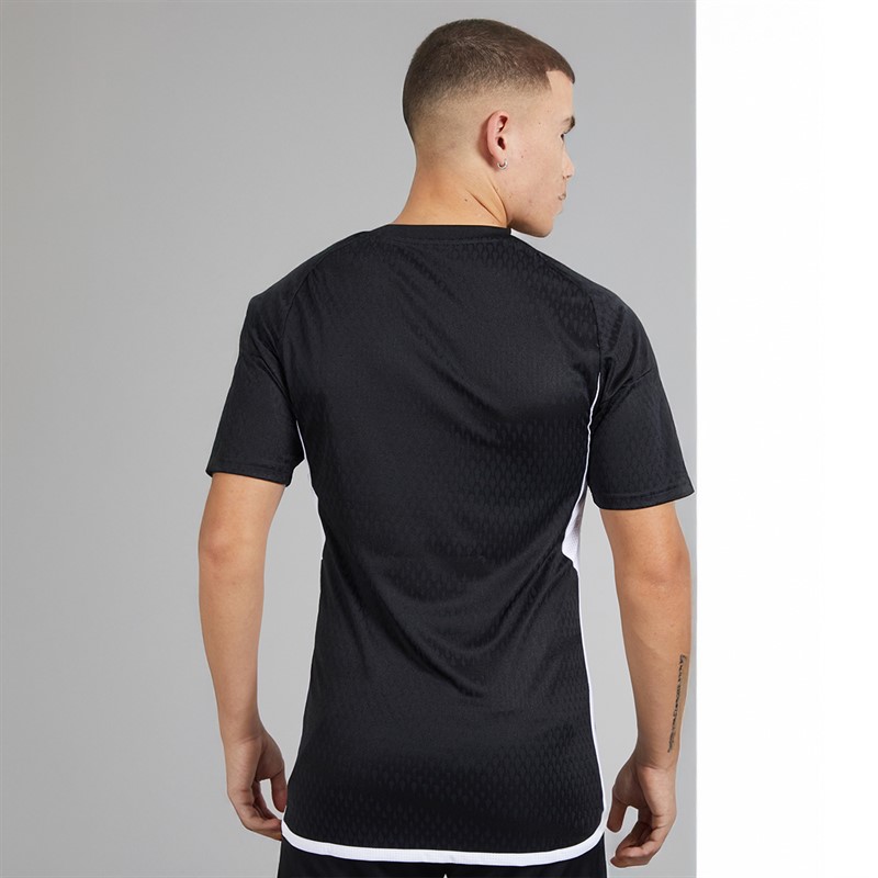 adidas Mens Tiro 23 Competition Jersey Black/White