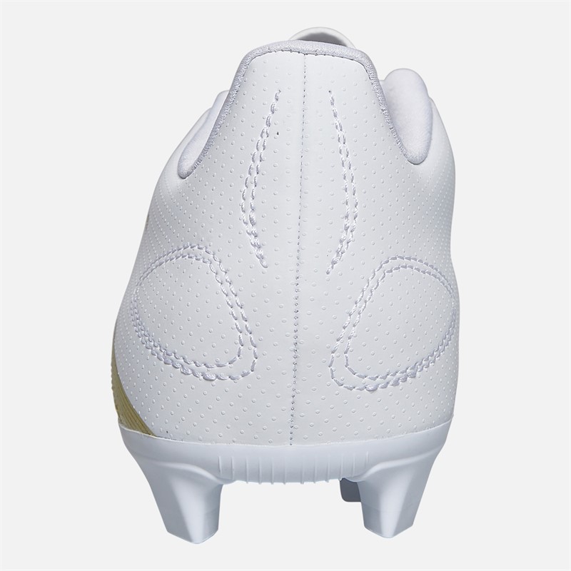 adidas Mens Predator Club Dayspark Pack FXG Flexible Ground Football Boots Cloud White/Gold Metallic/Cloud White