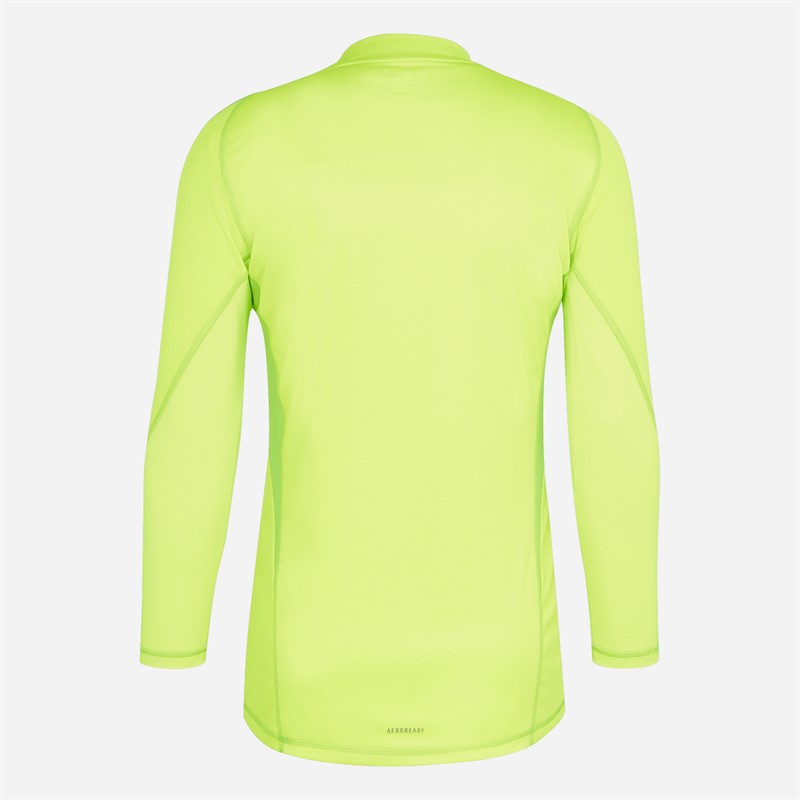 adidas Mens Tiro 24 Pro Long Sleeve Goalkeeper Jersey Semi Solar Yellow