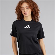 adidas Womens Z.N.E. T-Shirt Black/White