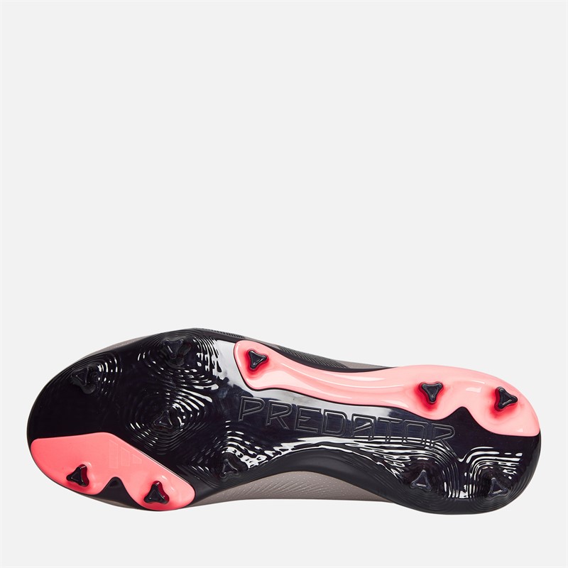 adidas Junior Predator League Vivid Horizon Pack FG Firm Ground Football Boots Platin Metallic/Aurora Black/Turbo