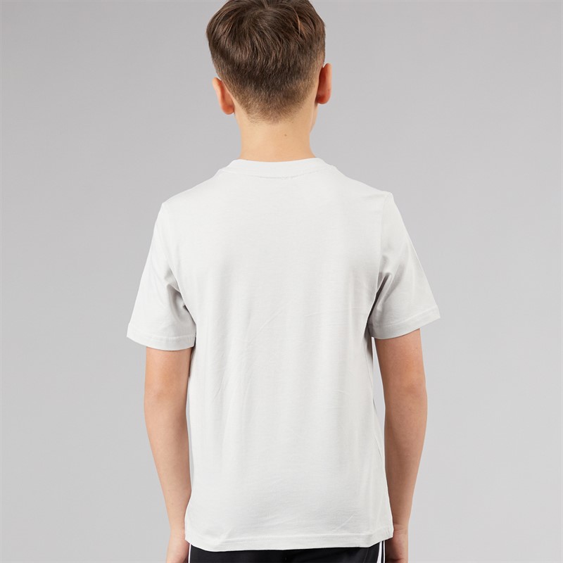 adidas Junior Boys Fun Graphic T-Shirt Grey One