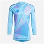 adidas Mens Tiro 24 Pro Long Sleeve Goalkeeper Jersey Semi Blue Burst