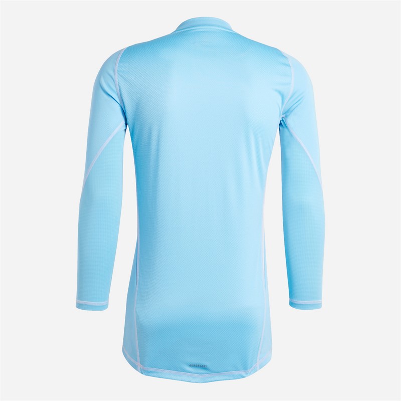 adidas Mens Tiro 24 Pro Long Sleeve Goalkeeper Jersey Semi Blue Burst