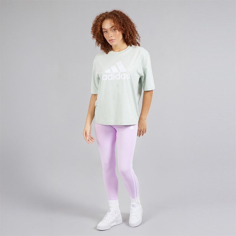 adidas Womens Future Icons 3-Stripes Leggings Ice Lavender