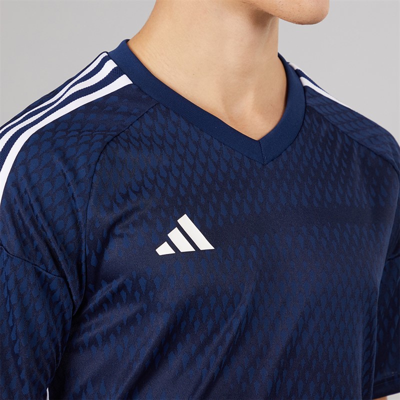 adidas Herren Tiro 23 Wettbewerbs Trikot Team Navy Blue 2/Weiß