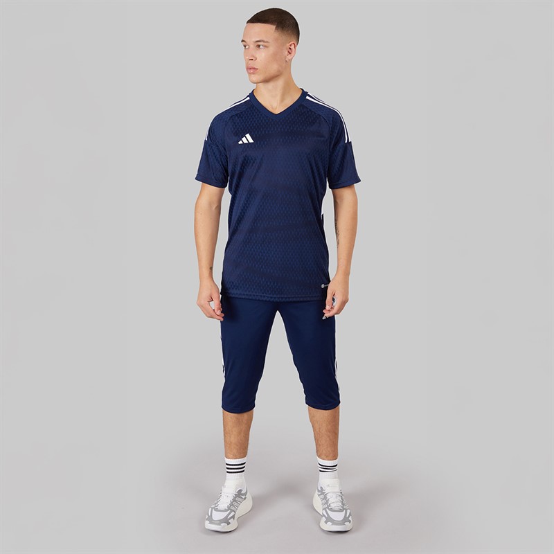 adidas Herren Tiro 23 Wettbewerbs Trikot Team Navy Blue 2/Weiß