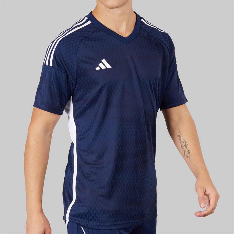 adidas Herren Tiro 23 Wettbewerbs Trikot Team Navy Blue 2/Weiß