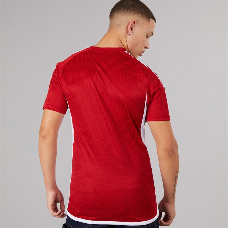 adidas Herren Tiro 23 Wettkampf Trikot Team Power Red 2/Weiß