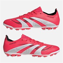 adidas Mens Predator League Pure Victory Pack 2G/3G AG Artificial Ground Football Boots Lucid Red/Cloud White/Core Black