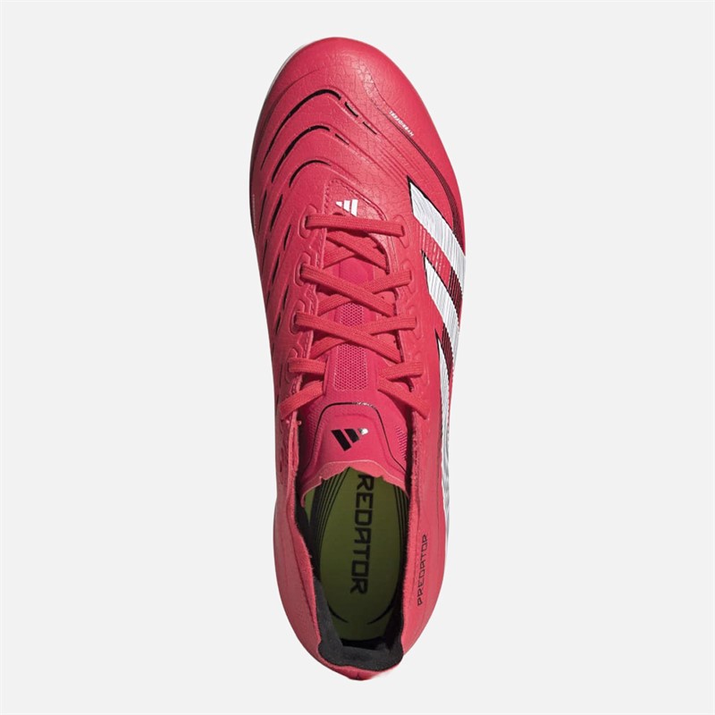 adidas Mens Predator League Pure Victory Pack 2G/3G AG Artificial Ground Football Boots Lucid Red/Cloud White/Core Black