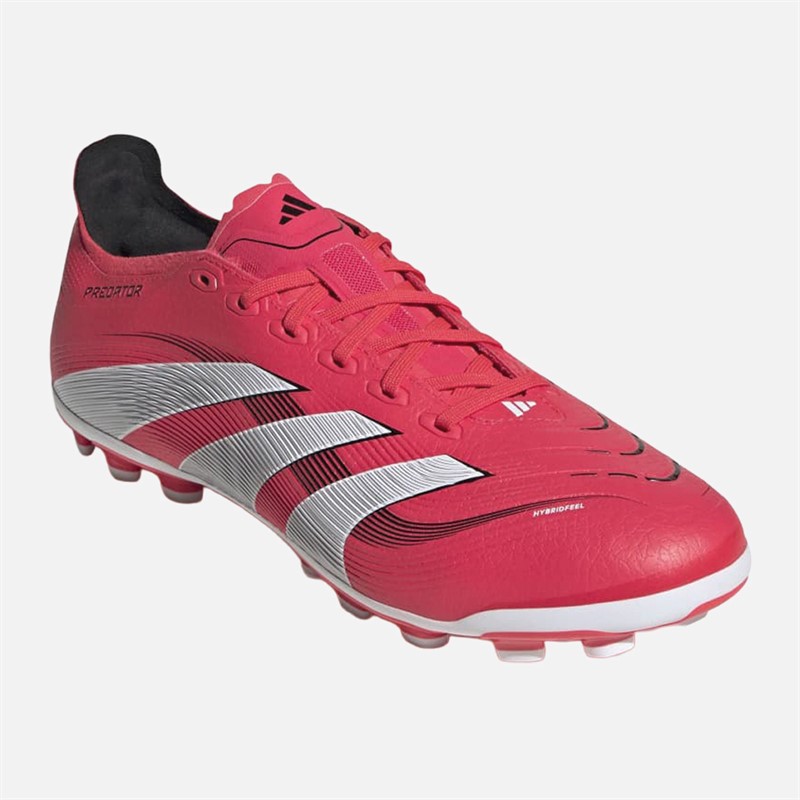 adidas Mens Predator League Pure Victory Pack 2G/3G AG Artificial Ground Football Boots Lucid Red/Cloud White/Core Black