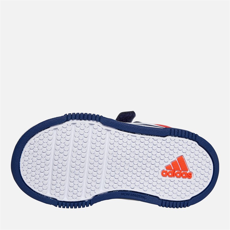 adidas Infant Tensaur Run 2.0 CF Trainers Dark Blue/Footwear White/Bright Red