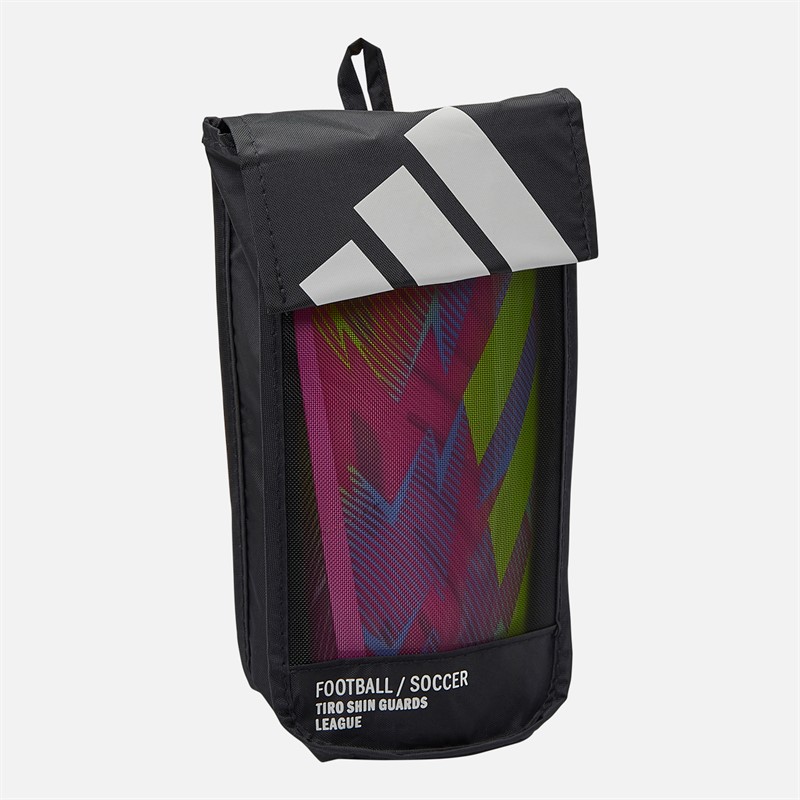 adidas Tiro League Shin Guards Lucid Lemon/Blue Fusion