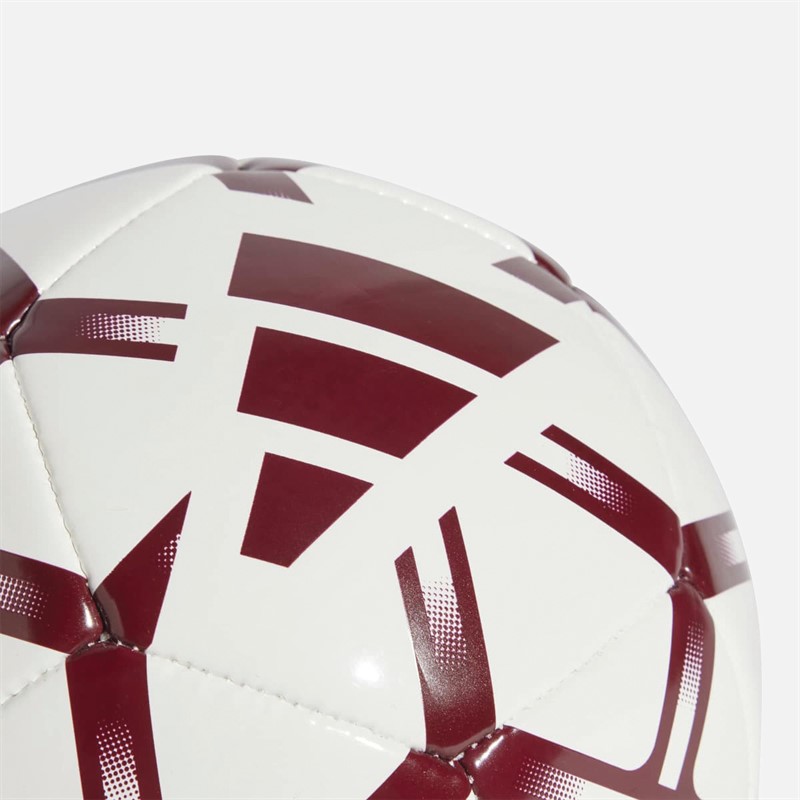adidas Starlancer Mini Football White/Core Burgundy