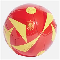 adidas RFEF Spanien EM 2024 Vereins Trainings Fußball Active Red/Better Scarlet/Bold Gold