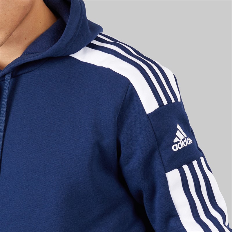 adidas Mens Squadra 21 Sweat Hoodie Team Navy Blue