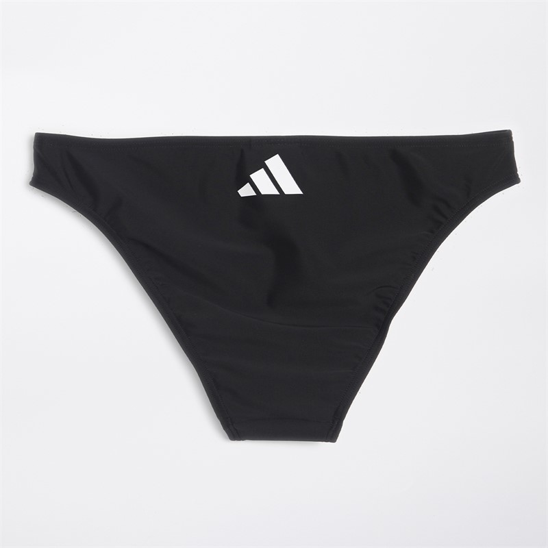 adidas Womens Sporty Bikini Bottoms Black