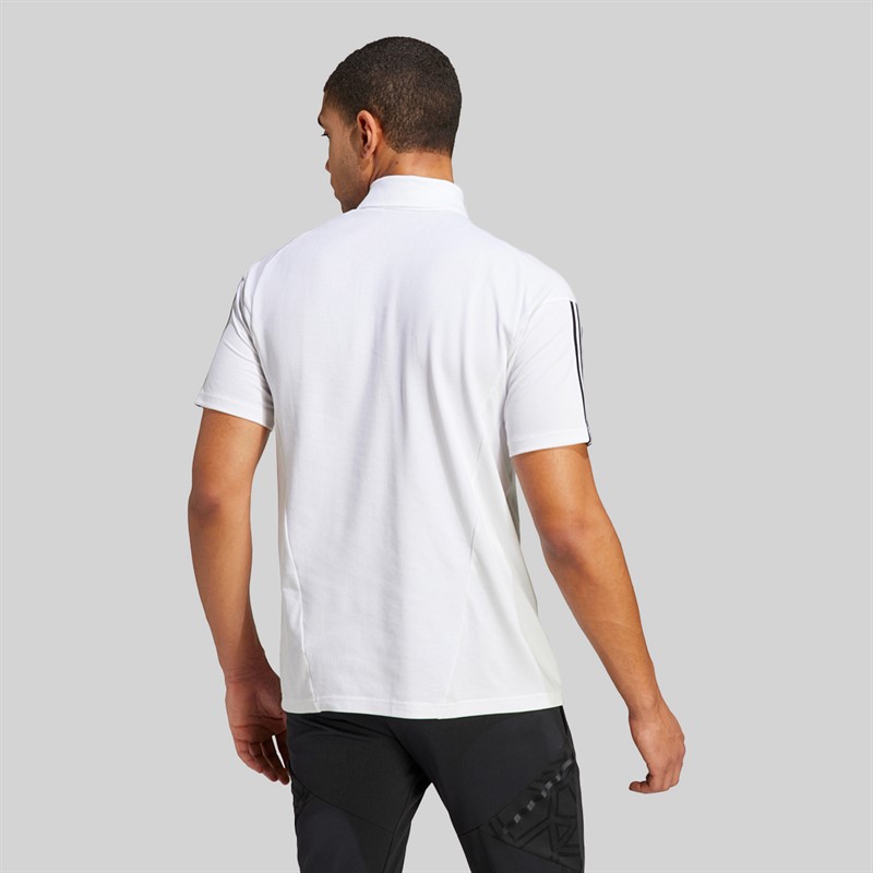 adidas Mens Tiro 23 Competition Polo Shirt White