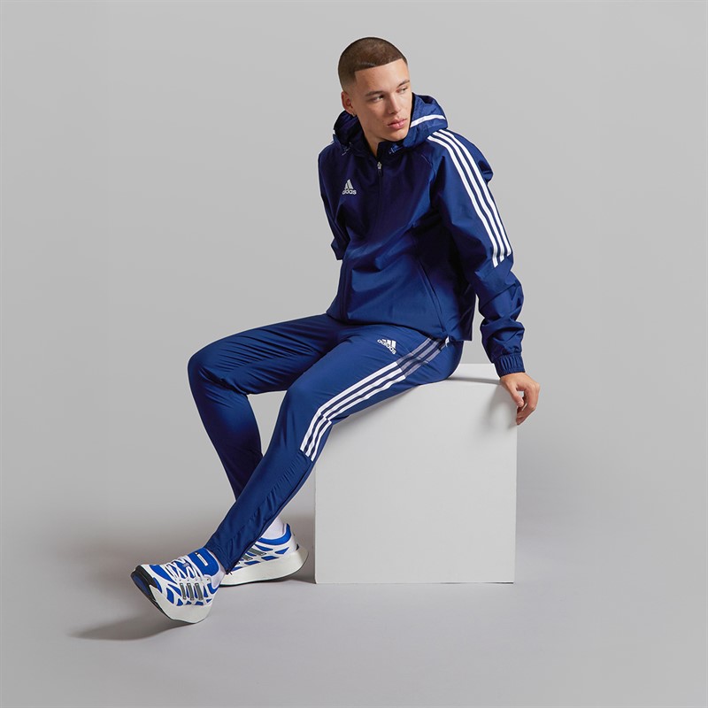 adidas Mens Tiro 21 Woven Track Pants Team Navy Blue