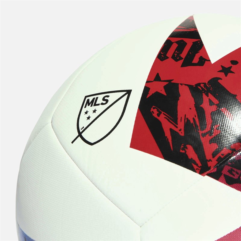 adidas MLS Training Football White/Blue/Red