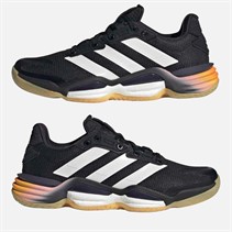 adidas Womens Stabil 16 Indoor Court Shoes Core Black/Zero Metallic/Aurora Black