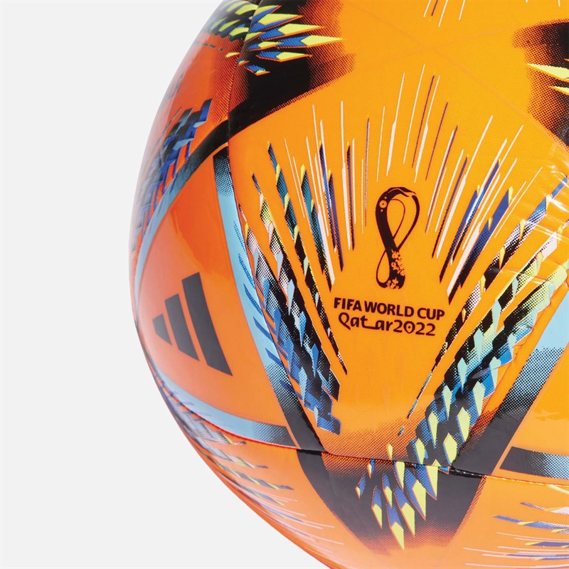 adidas World Cup 2022 Al Rihla Pro Beach Football (FIFA Quality Pro Certified) Solar Orange/Multi/Black