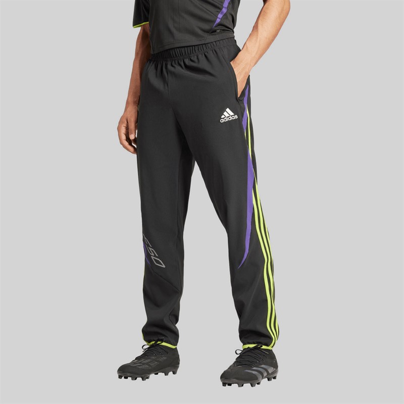 adidas Mens Pitch To Street Woven Track Pants Black