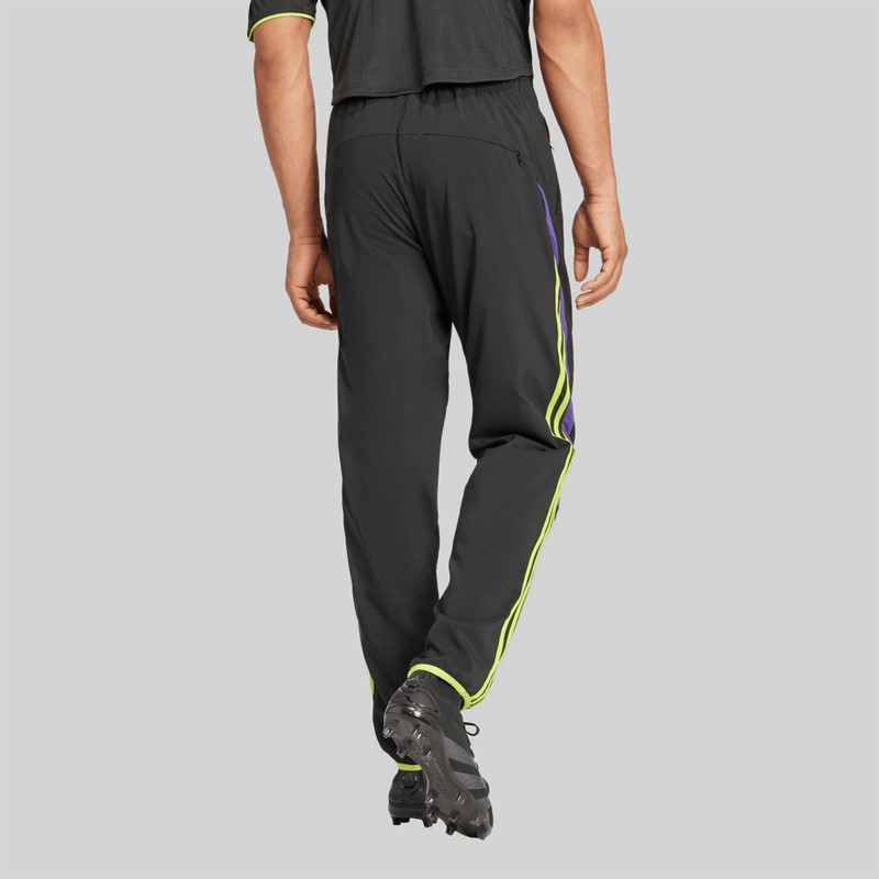 adidas Mens Pitch To Street Woven Track Pants Black