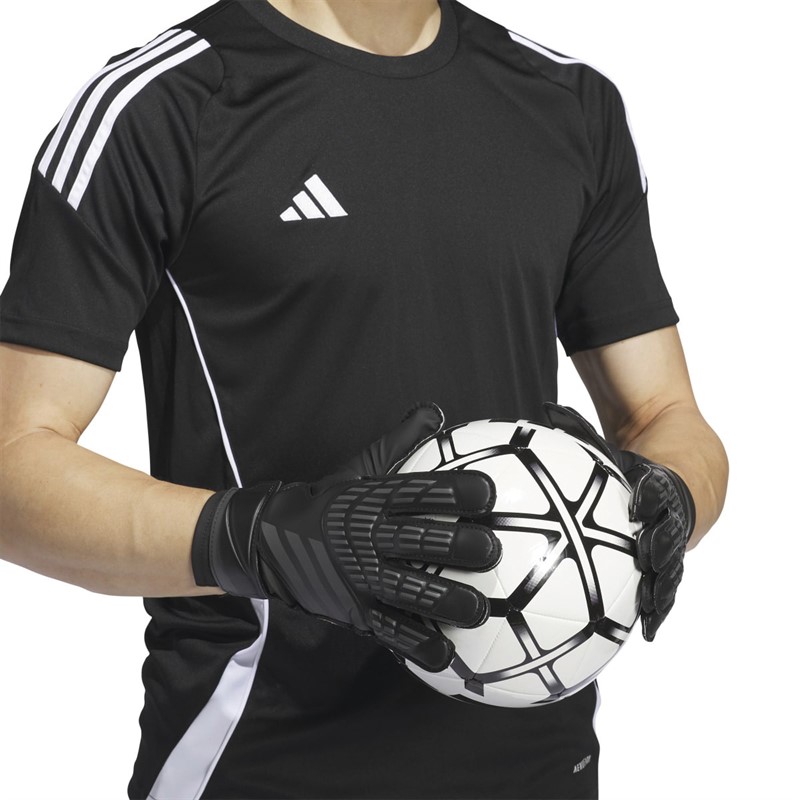 adidas Mens Predator Training Goalkeeper Gloves Black