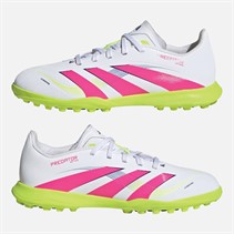 adidas Junior Predator League Celestial Victory Pack TF Astro Football Boots Cloud White/Lucid Pink/Lucid Lemon