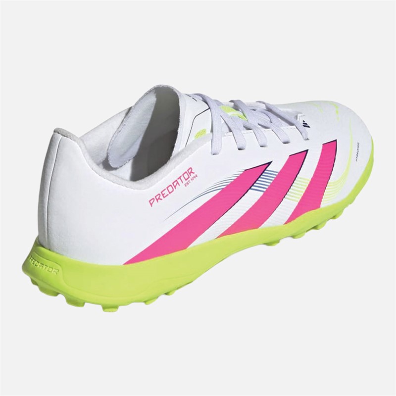 adidas Junior Predator League Celestial Victory Pack TF Astro Football Boots Cloud White/Lucid Pink/Lucid Lemon