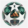 adidas Junior UEFA Champions League 24/25 League J350 350g Training Football White/Shadow Green/Solar Slime
