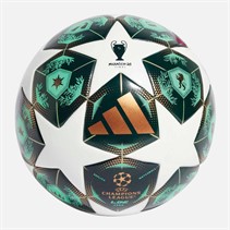 adidas Junior UEFA Champions League 24/25 League J350 350g Training Football White/Shadow Green/Solar Slime
