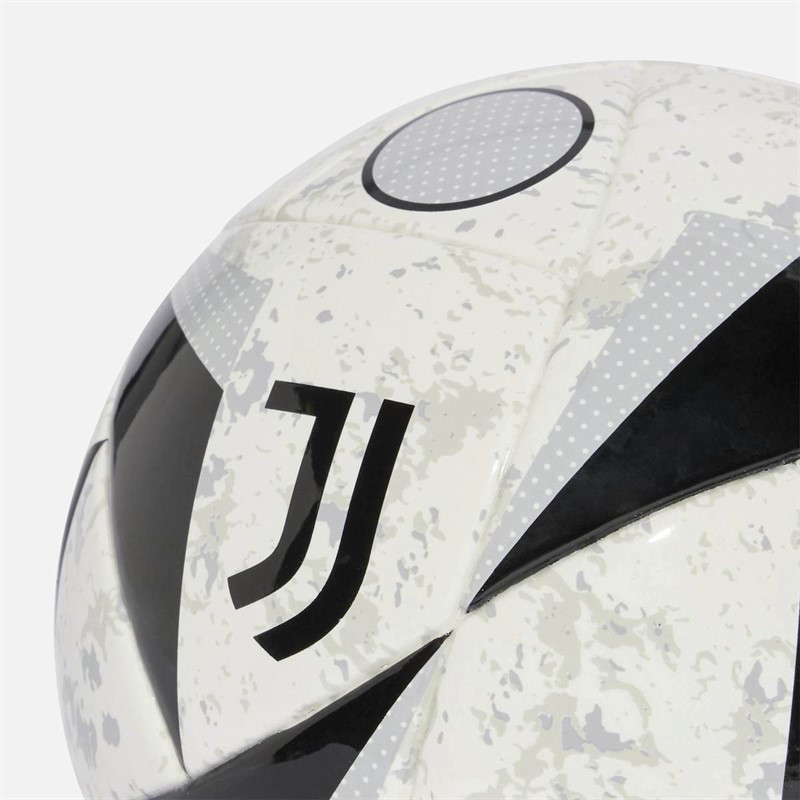 adidas JFC Juventus Home Mini Football White/Black/Light Solid Grey