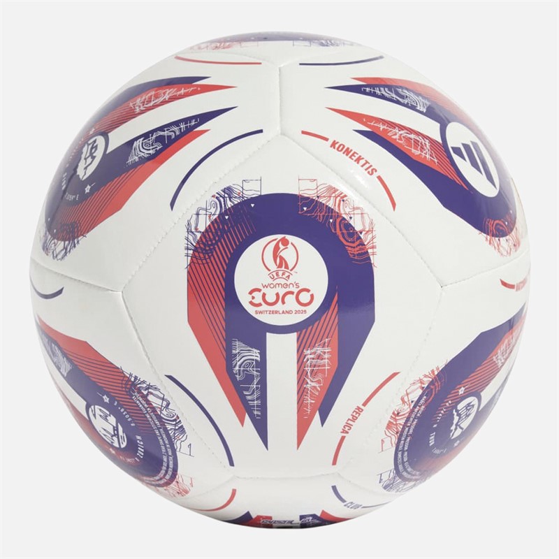 adidas Womens Euro 25 Club Training Football White/Panton/Multi