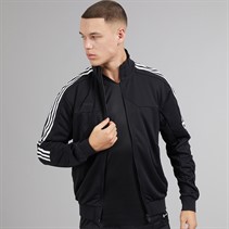 adidas Mens Tiro Wordmark Track Top Black/White
