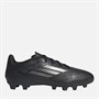 adidas Mens F50 Club FXG Flexible Ground Football Boots Core Black/Iron Metallic/Gold Metallic