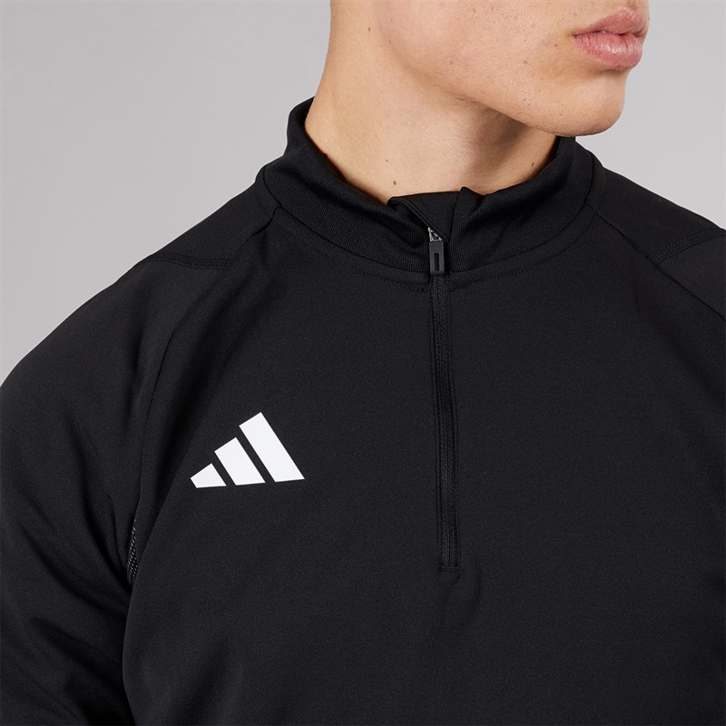 adidas Herren Tiro 23 Wettkampf Training Oberteil Schwarz