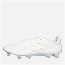 adidas Mens Copa Pure 2 Elite Dayspark Pack FG Firm Ground Football Boots Cloud White/Cloud White/Gold Metallic
