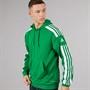 adidas Mens Squadra 21 Hoodie Team Green/White