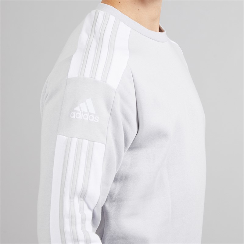 adidas Mens Plus Size Squadra 21 Sweatshirt Team Light Grey