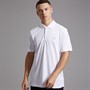 adidas Mens Golf Performance Polo Shirt Left Chest White