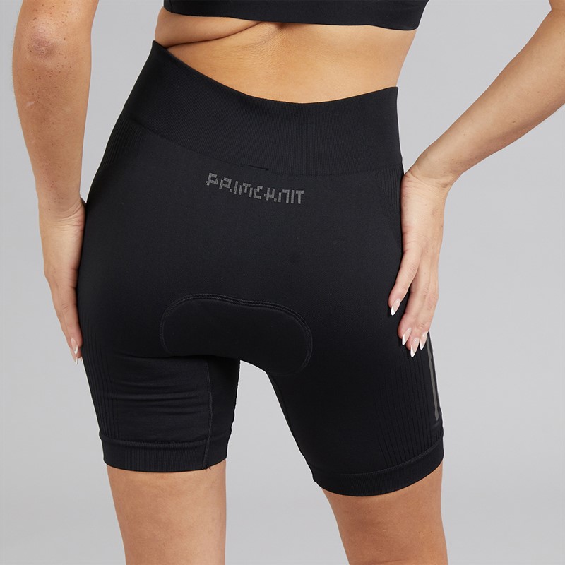 adidas Womens The Indoor Primeknit Cycling Shorts Black