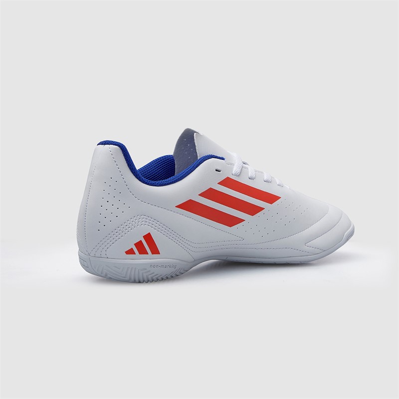 adidas Herre Deportivo III Indendørs Fodboldstøvler Cloud White/Solar Red/Lucid Blue