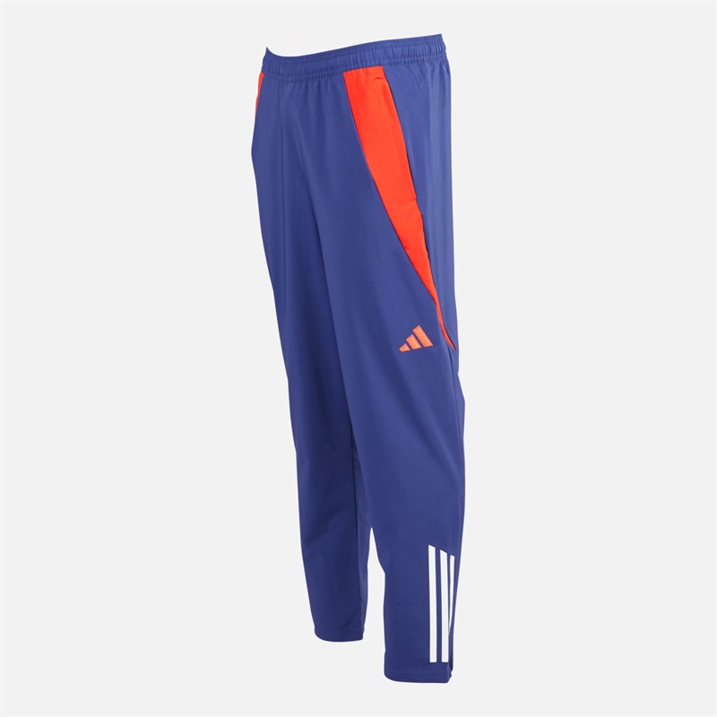 adidas Herre OL Olympique Lyon Præsentationsbukser Midnight Indigo/Bright Red/White Tint