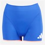 adidas Damen FFR Team Frankreich Lauf Booty Shorts Semi Lucid Blue