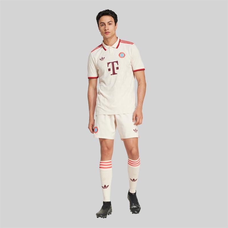 adidas Herre FCB FC Bayern München 24/25 Ægte Tredje Shorts Linen
