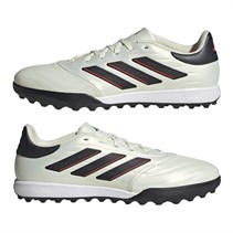 adidas Herre Copa Pure 2 League Solar Energy Pack TF Astro Fodboldstøvler Ivory/Core Black/Solar Red